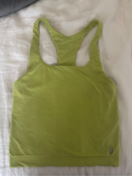 FP Movement by Free People Tops - FP Movement by Free People Lime Green Racerback Tank Top